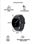 SmartWatch Gadnic Watch 8 Mini Presion Arterial NFC IP68 GPS Llamadas
