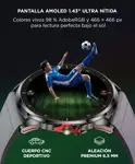Smartwatch Deportivo Gadnic HX NO 1 AMOLED Llamadas IP67