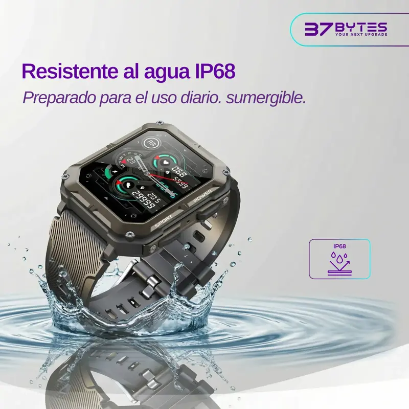 SMARTWATCH 37BYTES B20 PRO NEGRO