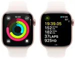 Apple Watch Series 10 GPS de 42 mm, reacondicionado, oro rosa