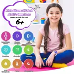 Reloj inteligente JOYELE para niños, resistente al agua, 19 modos deportivos, morado