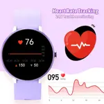 Reloj inteligente JOYELE para niños, resistente al agua, 19 modos deportivos, morado