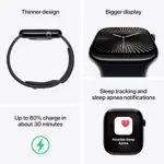 Reloj Inteligente Apple Watch Series 10 GPS Celular 42 mm Oro Reacondicionado