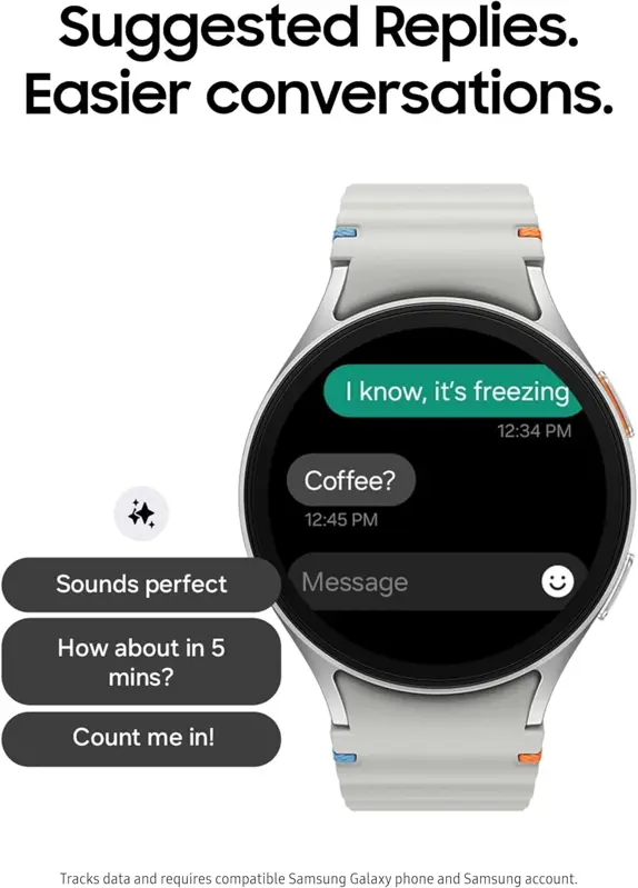 Smartwatch Samsung Galaxy Watch 7 44 mm GPS Celular Verde