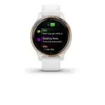 Reloj inteligente GPS Garmin Venu 2S reacondicionado en oro rosa - blanco