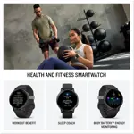 Reloj inteligente Garmin vívoactive 5 Health Fitness GPS AMOLED Marfil