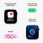 Reloj inteligente Apple Watch Series 11 GPS+Cellular de 46 mm de titanio