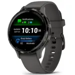 Garmin Venu 3S Smartwatch Reacondicionado 41mm Pizarra/Negro