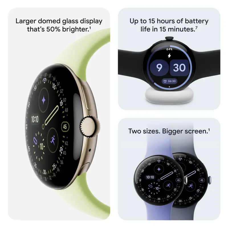 Smartwatch Google Pixel Watch 4 45mm Aluminio Negro