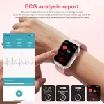 Reloj Inteligente Mujer con ECG y Seguimiento de Salud Health monitoring