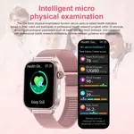 Reloj Inteligente Mujer con ECG y Seguimiento de Salud Health monitoring