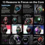 Reloj Inteligente con NFC y ECG para Samsung y Xiaomi Original Box