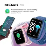 Smartwatch Noak Bloom 1 Niños con Juegos 1.83" TFT-LCD IP68