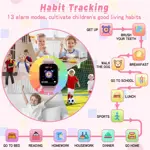 Smartwatch Infantil Phyulls D12 Pantalla Táctil LCD 1.69 Pulgadas 256 MB RAM 512 MB