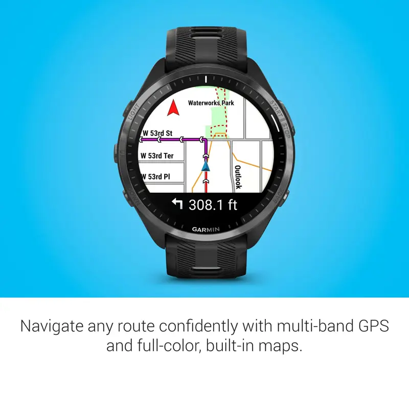 Smartwatch Garmin Forerunner 965 Pantalla AMOLED 1.4 Pulgadas 32 GB