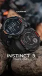 Smartwatch Garmin Instinct 3 Pantalla AMOLED 1.3 Pulgadas 50mm GPS Bluetooth