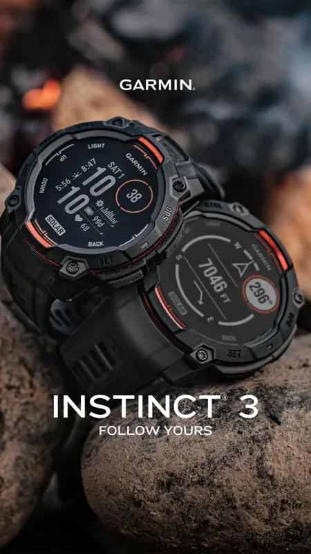 Smartwatch Garmin Instinct 3 Pantalla AMOLED 1.3 Pulgadas 50mm GPS Bluetooth