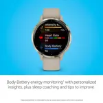 Smartwatch Garmin Venu 3S 41mm Bateria Monitoreo Salud