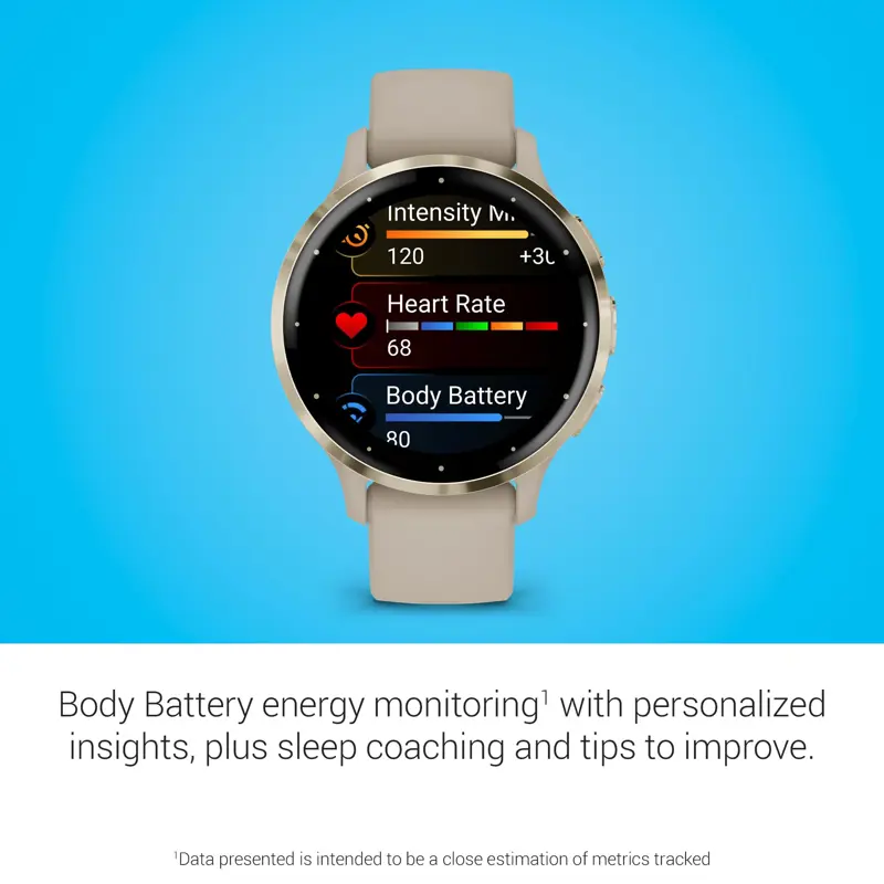 Smartwatch Garmin Venu 3S 41mm Bateria Monitoreo Salud