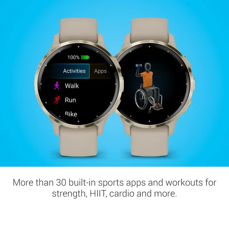Smartwatch Garmin Venu 3S 41mm Bateria Monitoreo Salud