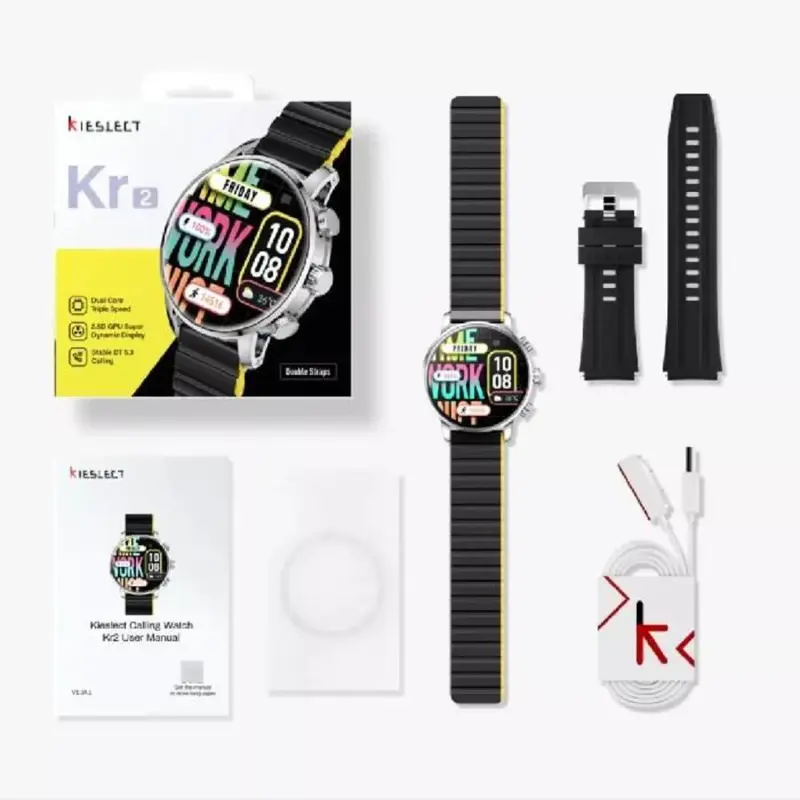 Smartwatch Kieslect Kr 2 Stainless Steel