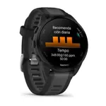 Garmin Reloj Smartwatch Forerunner 165 AMOLED Musica - Negro