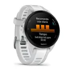 Garmin Reloj Smartwatch Forerunner 165 AMOLED Musica - Blanco