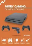 Consola Retro 8 Bits Ng-fg01 + 2 Joystick + Pistola + Juegos