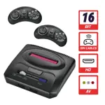 Consola Super Mini Drive Level Up joysticks inalámbricos 1000 juegos Retro