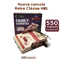 Nueva Consola Retro Clasica Hbl 550...