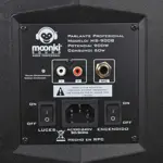 Parlante Potenciado Moonki Sound Ms-900b - 6,5" - 900w/60w - Inc. Mic C/Cable - Bat.
