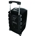 Parlante Potenciado Moonki Sound Ms-P112b - 12" - 3000w/150w - Inc. Mic In. X 2 - Bat.