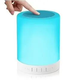 Parlante Portatil Bluetooth Rgb Lám...