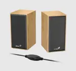 Parlantes Genius SP-HF 180 USB Estéreo Madera