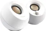 Sistema Speaker Creative Pebble 2.0 con alimentación USB, color blanco