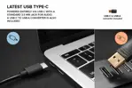 Altavoces de escritorio Creative Pebble V2 USB-C de 8 W RMS de potencia