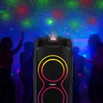 Parlante Torre Bluetooth Aiwa Aw-t280l 16000w Pmpo Luces Led