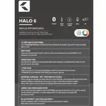 Parlante portátil potenciado Ken Brown Halo 6