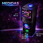 Torre de sonido Goldstar Led Karaoke Bluetooth GLD-2310CL