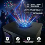 Torre de sonido Goldstar Led Karaoke Bluetooth GLD-2310CL