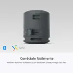 Parlante Sony SRS-XB100 Portátil BT Resistente al Agua Negro