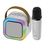 Parlante portátil BT con micrófono para karaoke y RGB NISUTA - NSPA35K