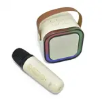 Parlante portátil BT con micrófono para karaoke y RGB NISUTA - NSPA35K