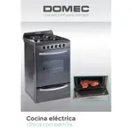 Cocina Eléctrica Domec CEANG CON PARRILLA