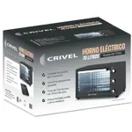 Horno Eléctrico 70Lts 2200W HE-170CL Negro CRIVEL 