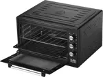 Horno Eléctrico AF-380 - 28L, 1500W, Grill, Negro