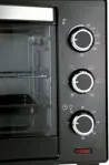 Horno Eléctrico SLTO0040 - 40L, 1600W, Convección, Temporizador, Negro