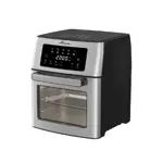 Horno Grill con Freidora de Aire Siam 15L 1700 W Plateado HGFSIS1524-NS