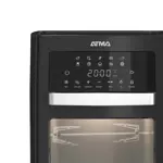 Horno Grill Y Freidora De Aire Atma 15lts Negra HGFAB1524