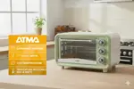 Horno Grill Vintage Atma 16 Litros Verde HG1625VP